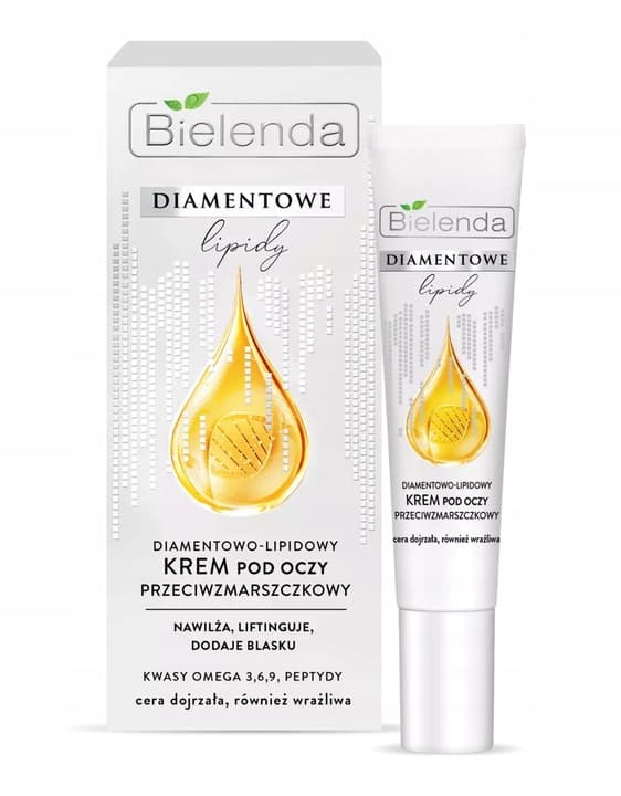 Diamentowe Lipidy diamentowo-lipidowy krem pod oczy przeciwzmarszczkowy