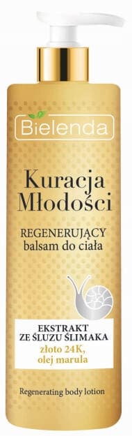 KURACJA MŁODOŚCI BALSAM REGENERUJĄCY DO CIAŁA Z EKSTRAKTEM ZE ŚLUZU ŚLIMAKA