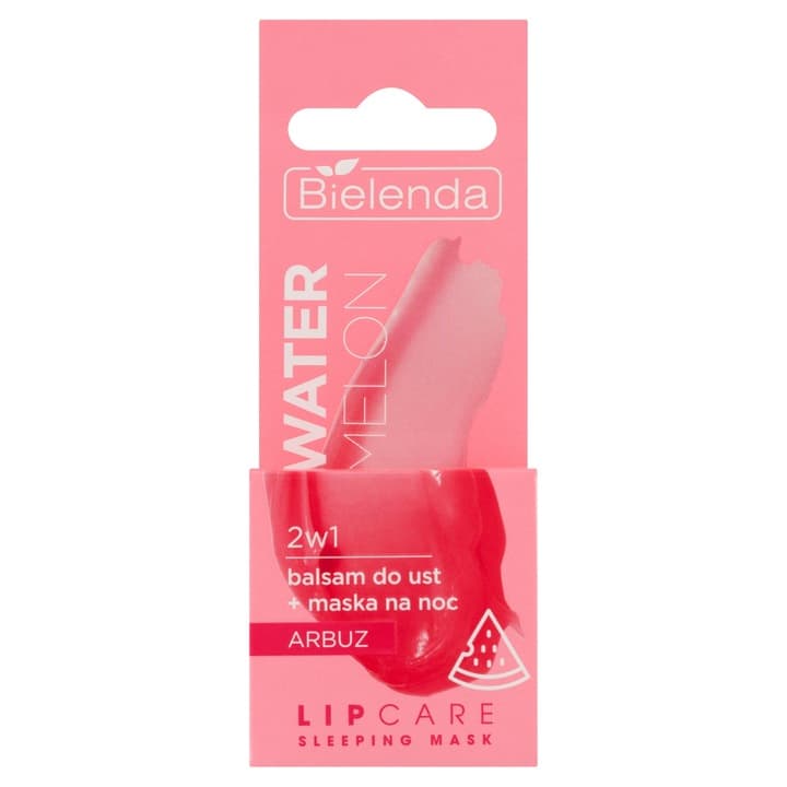 LIP CARE SLEEPING MASK WATERMELON 2W1 BALSAM DO UST+ MASKA NA NOC ARBUZ