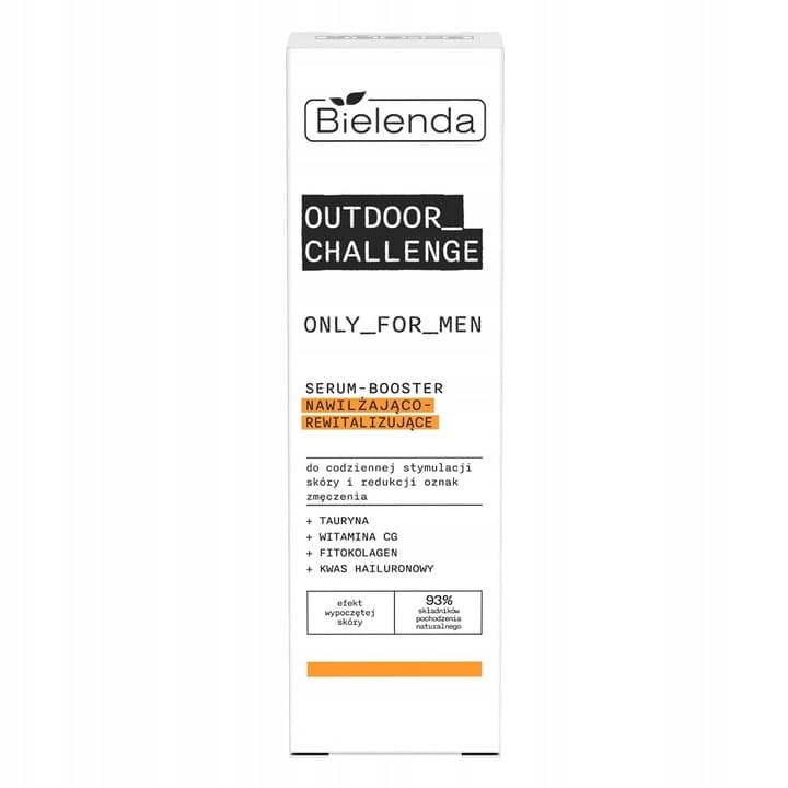 ONLY FOR MEN OUTDOOR CHALLENGE MĘSKIE SERUM BOOSTER NAWILŻAJĄCO-REWITALIZJĄCE