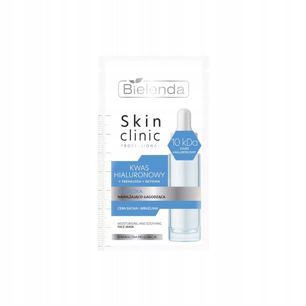 Skin Clinic Professional Kwas Hialuronowy maseczka nawilżająco-łagodząca