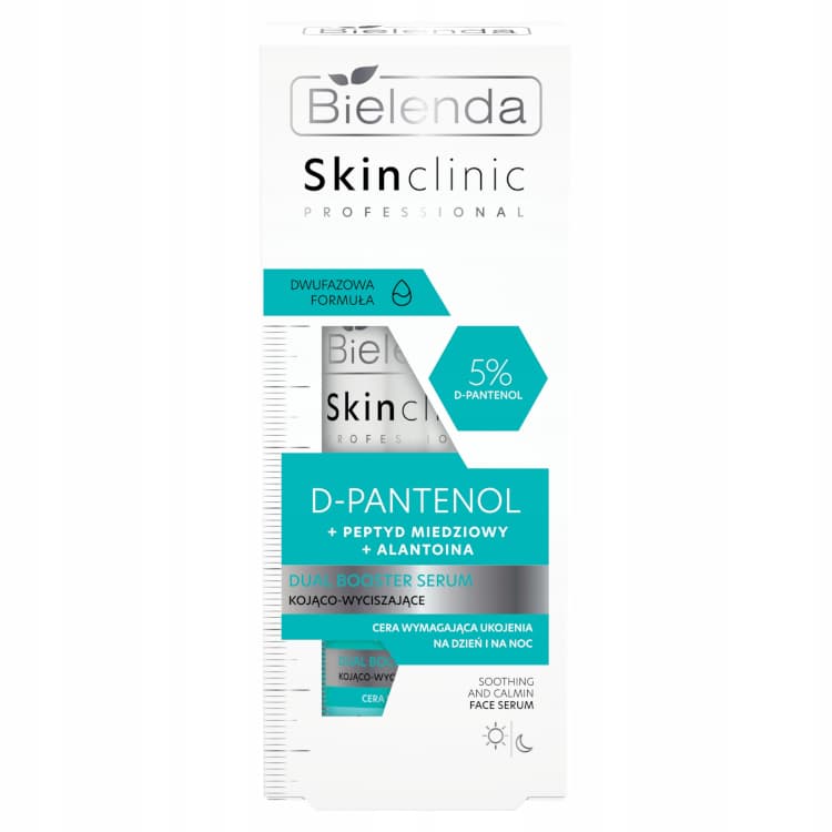 SKIN CLINIC PROFESSIONAL D-PANTENOL DUAL BOOSTER SERUM KOJĄCO-WYCISZAJĄCE