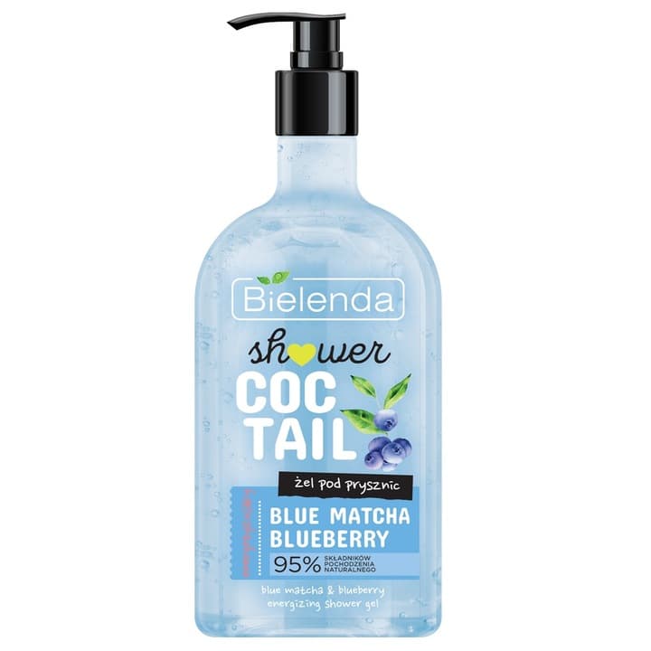 SHOWER COCTAIL ENERGETYZUJĄCY ŻEL POD PRYSZNIC BLUE MATCHA BLUEBERRY