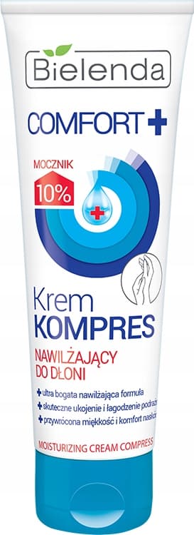COMFORT + KREM KOMPRES NAWILŻAJACY DO DŁONI Z MOCZNIKIEM