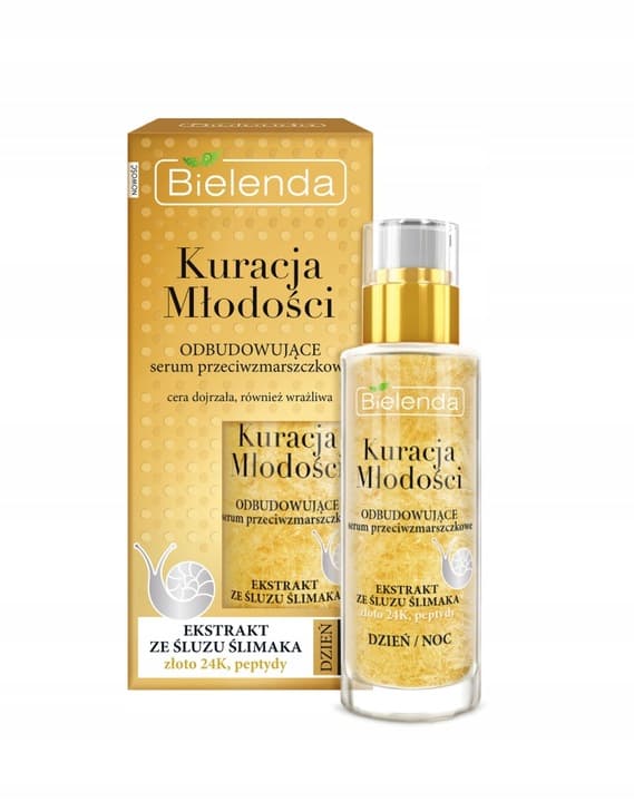 KURACJA MŁODOŚCI ODBUDOWUJĄCE SERUM PRZECIWZMARSZCZKOWE DZIEŃ NOC