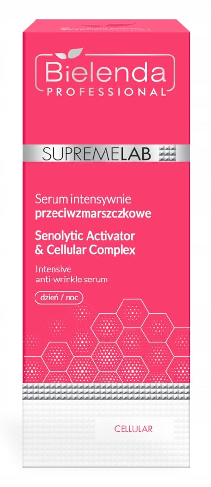 SUPREMELAB CELLULAR SERUM PRZECIWZMARSZCZKOWE SENOLYTIC ACTIVATOR & CELLULAR COMPLEX