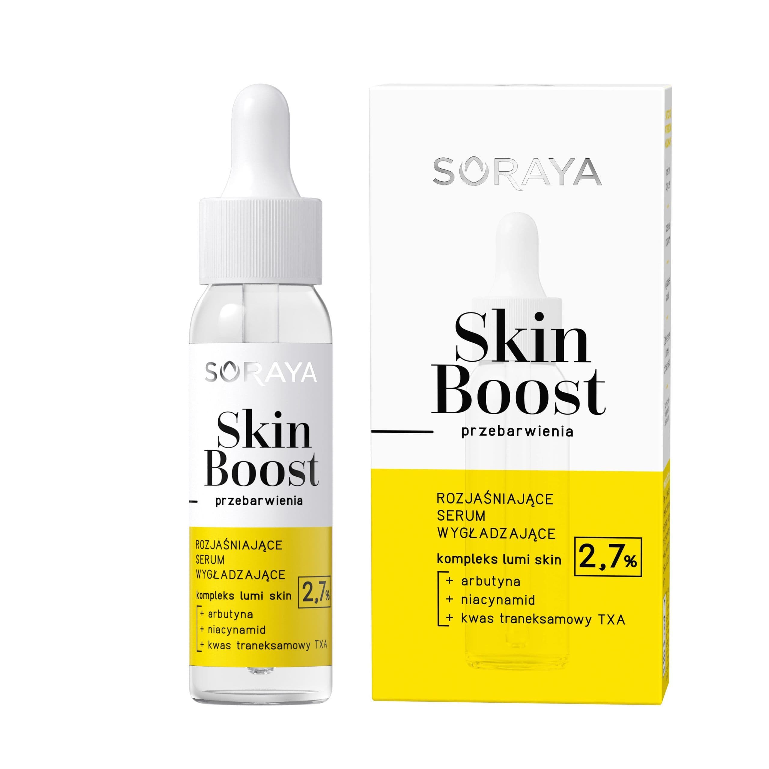 Rozjaśniające serum wygładzające - przebarwienia