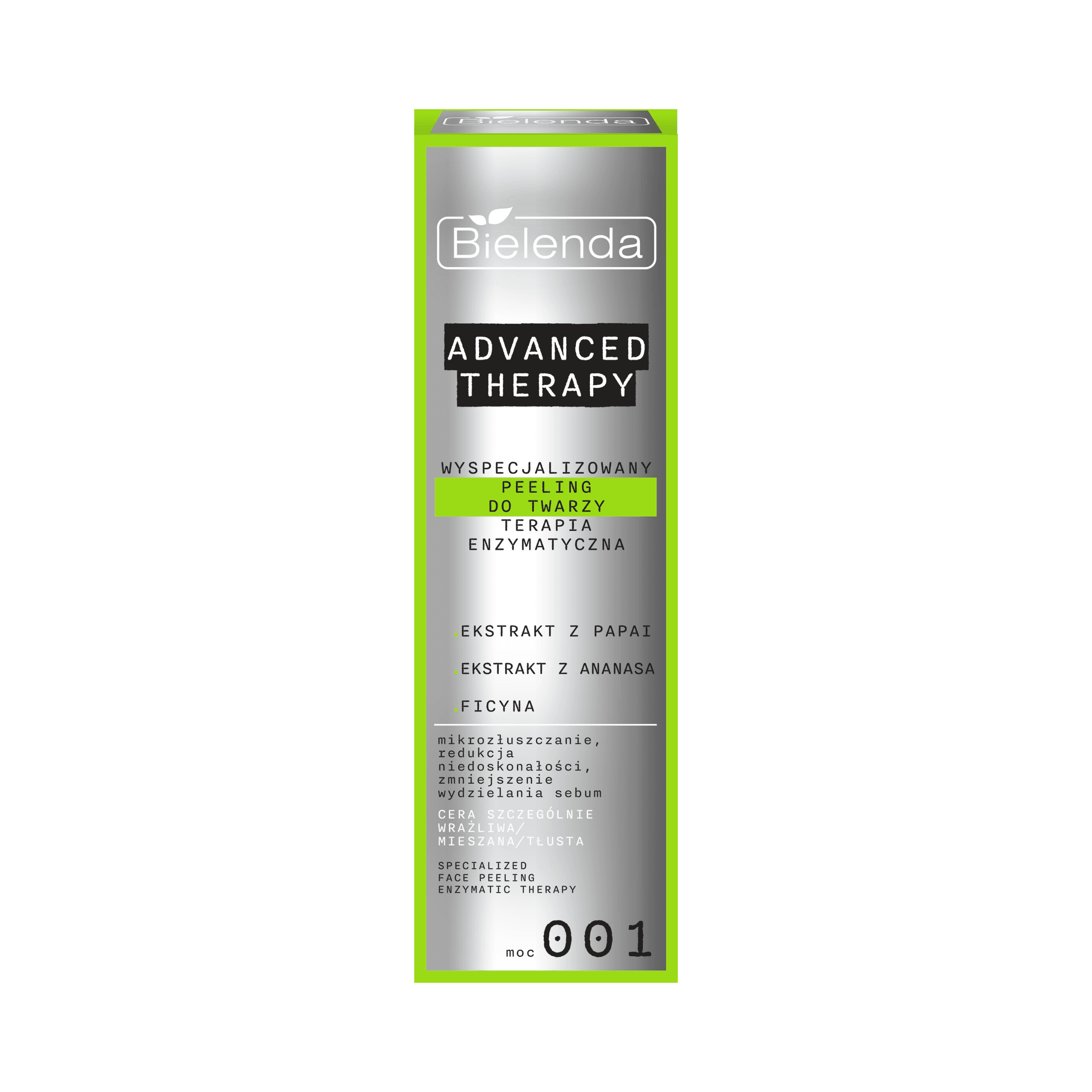 ADVANCED THERAPY Wyspecjalizowany peeling do twarzy terapia enzymatyczna - 001