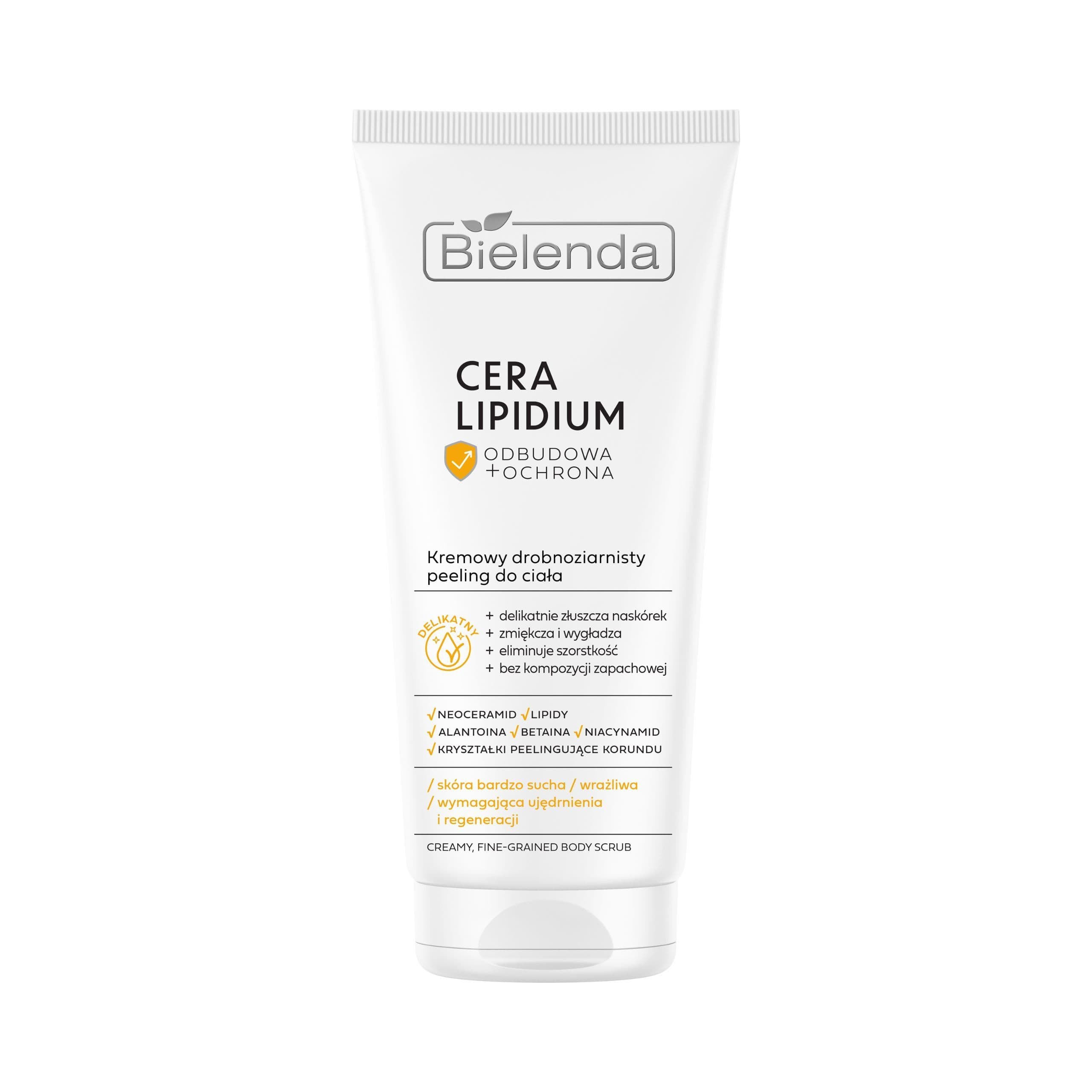 Kremowy drobnoziarnisty peeling do ciała
