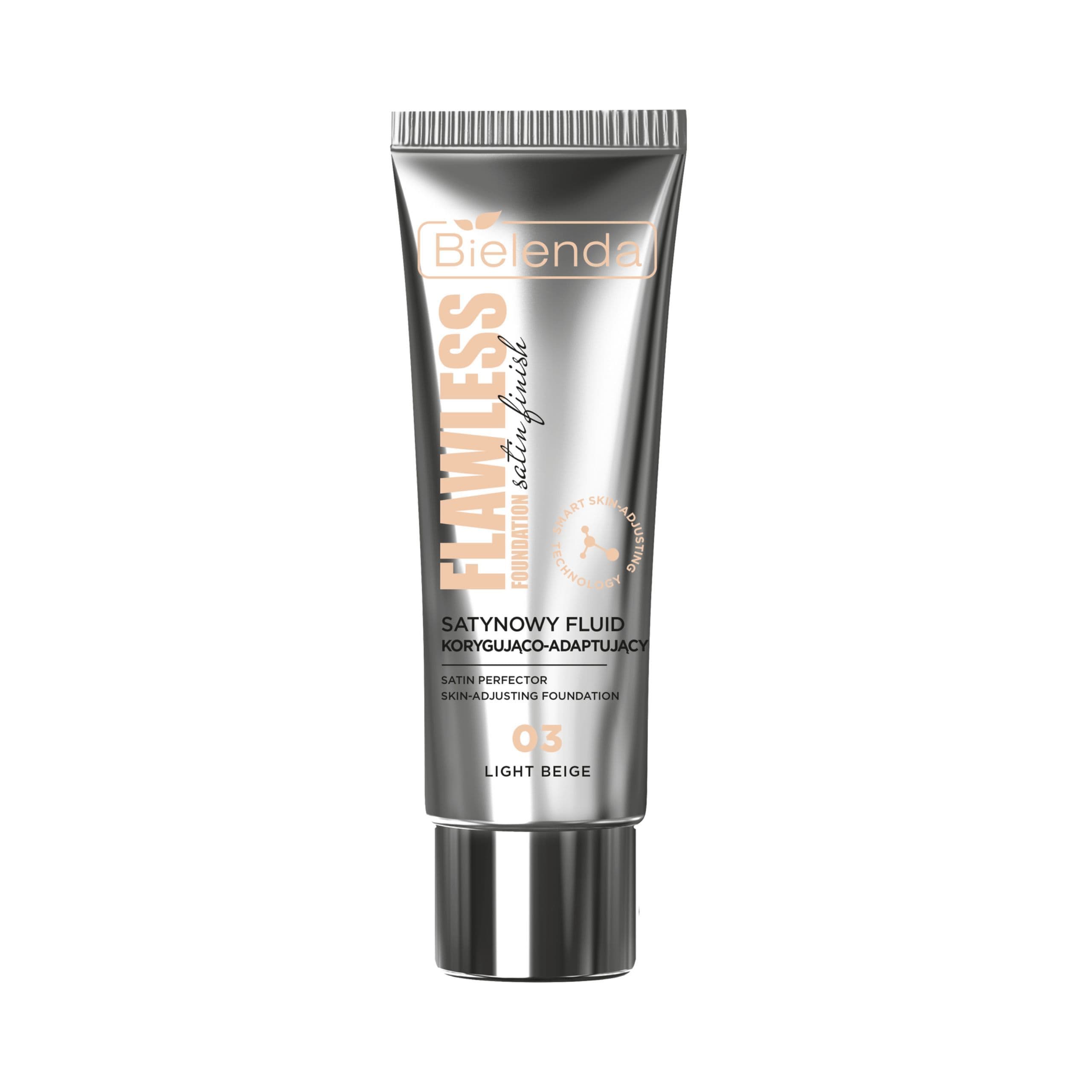 Satynowy fluid korygująco-adaptujący odcień 03 Light Beige