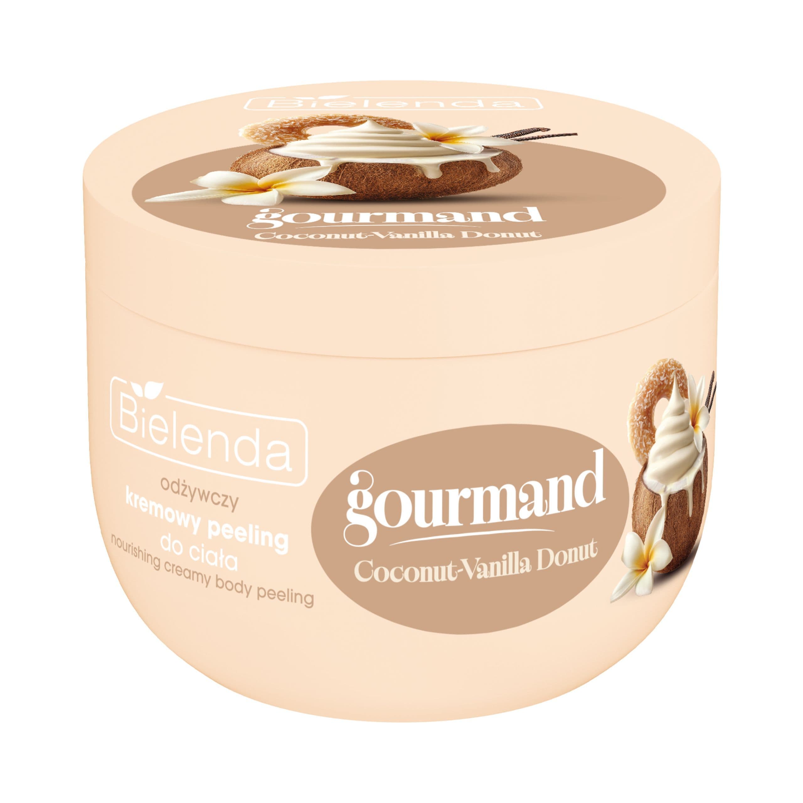 Coconut-Vanilla Donut Odżywczy kremowy peeling do ciała