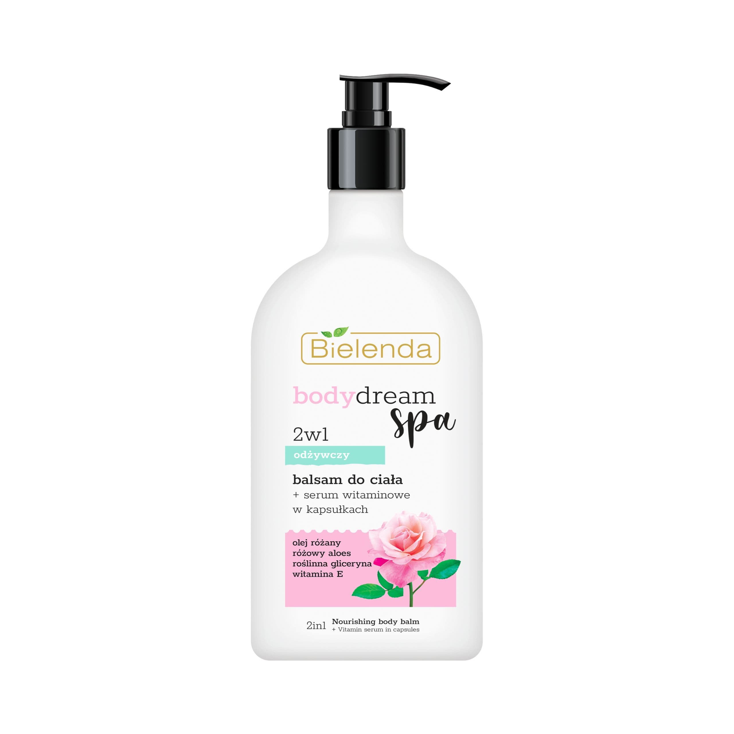 2w1 Odżywczy balsam do ciała + Serum witaminowe w kapsułkach