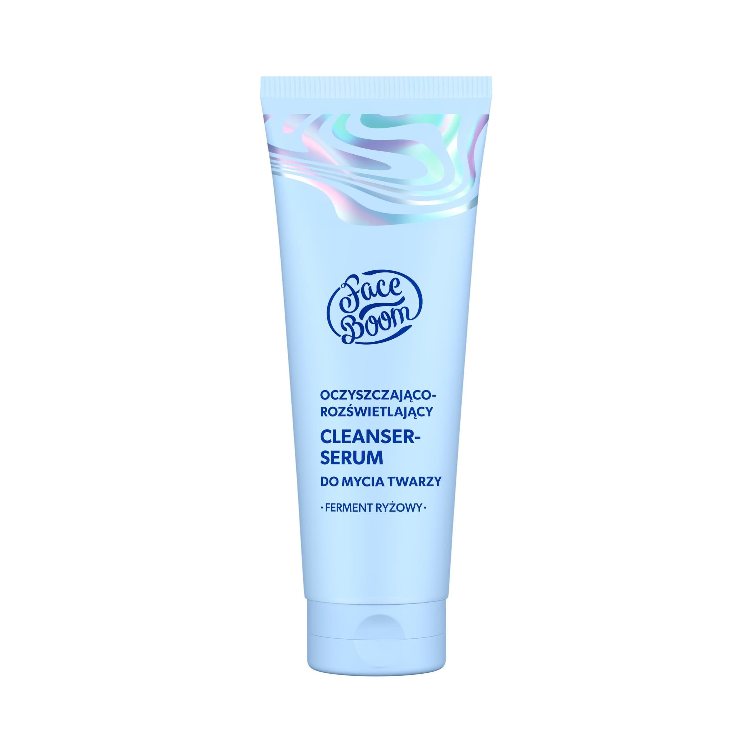 Oczyszczająco-rozświetlające serum cleanser do mycia twarzy