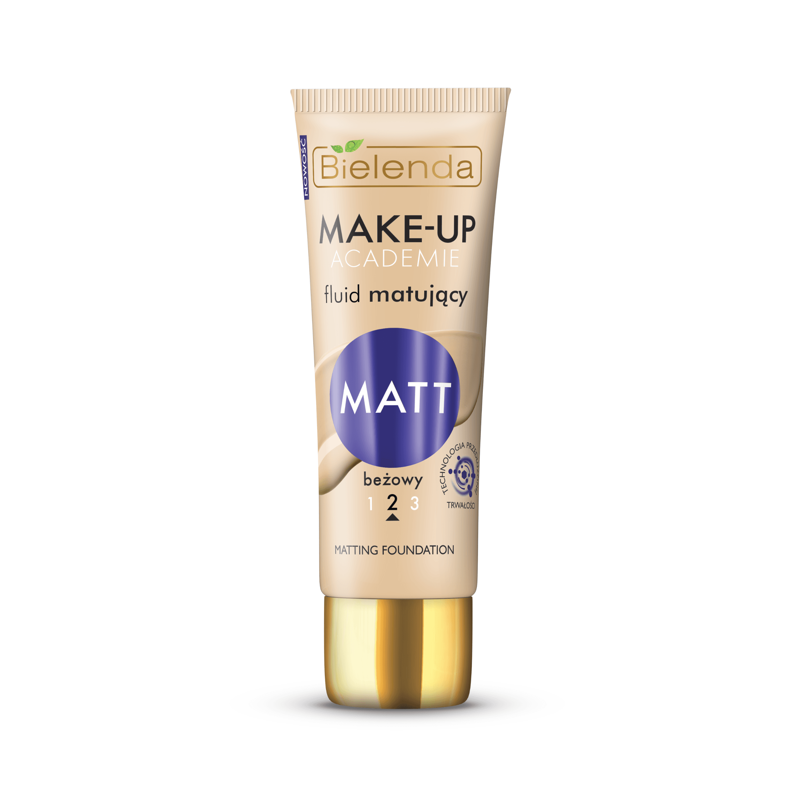 Fluid matujący MATT - beżowy 2