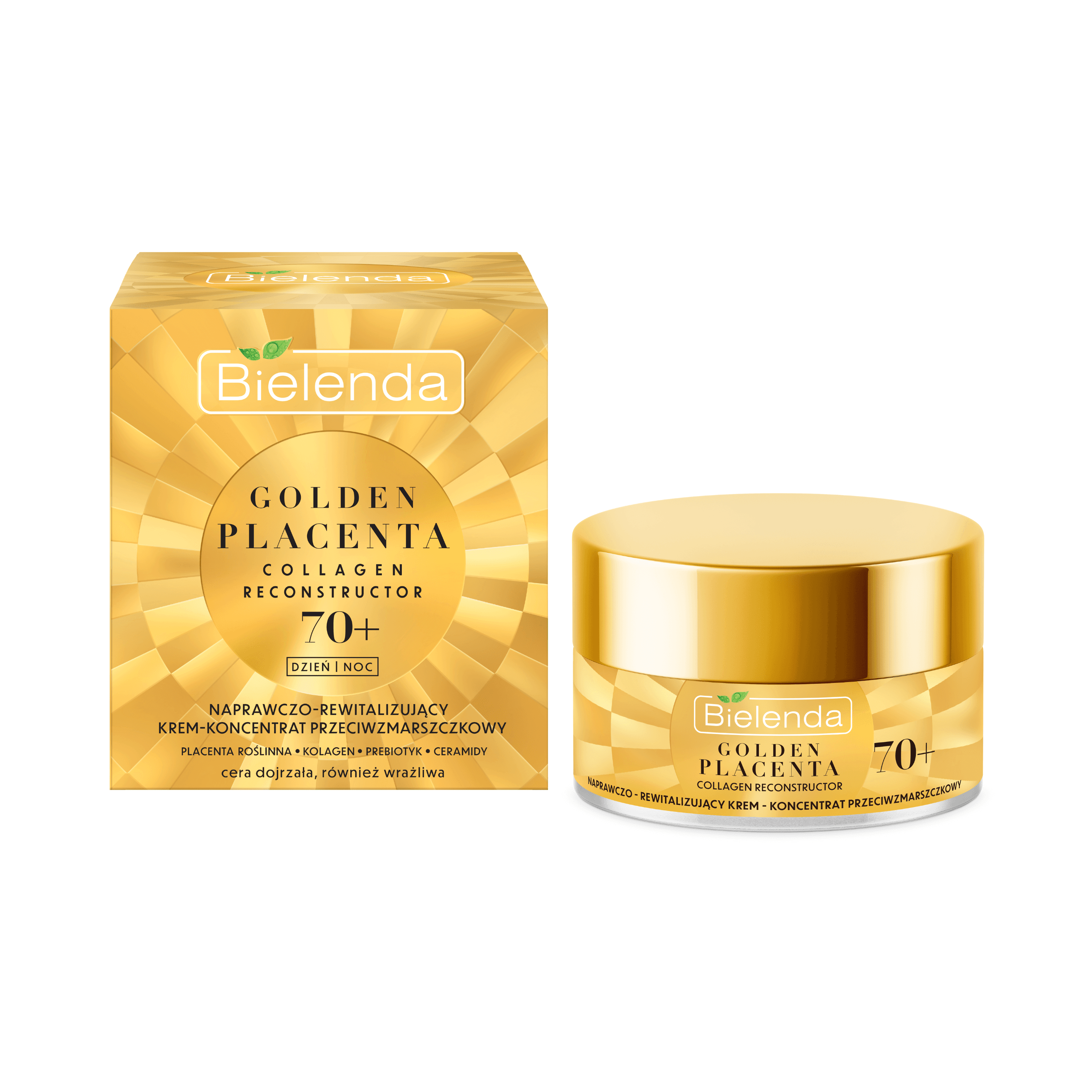 COLLAGEN RECONSTRUCTOR - Naprawczo - rewitalizujący krem - koncentrat przeciwzmarszczkowy 70 +, dzień/ noc