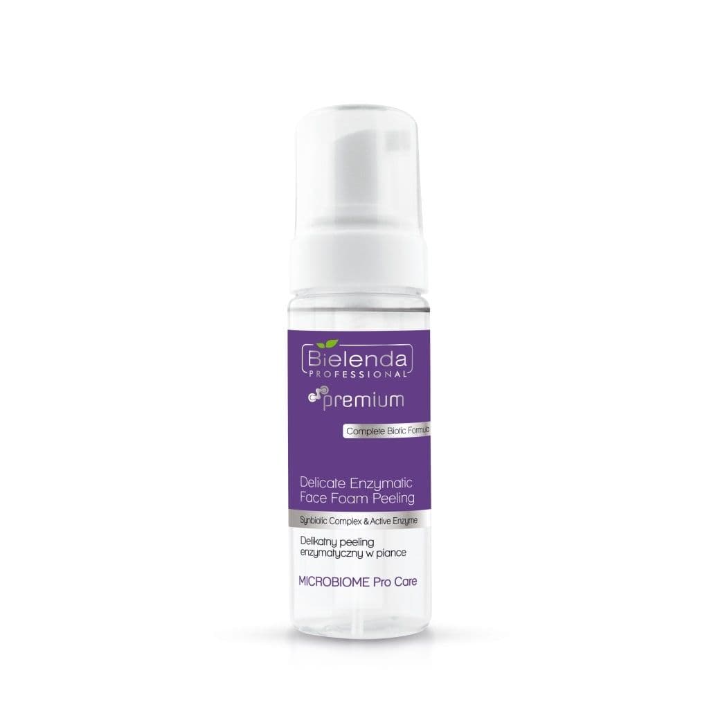 Delikatny peeling enzymatyczny w piance