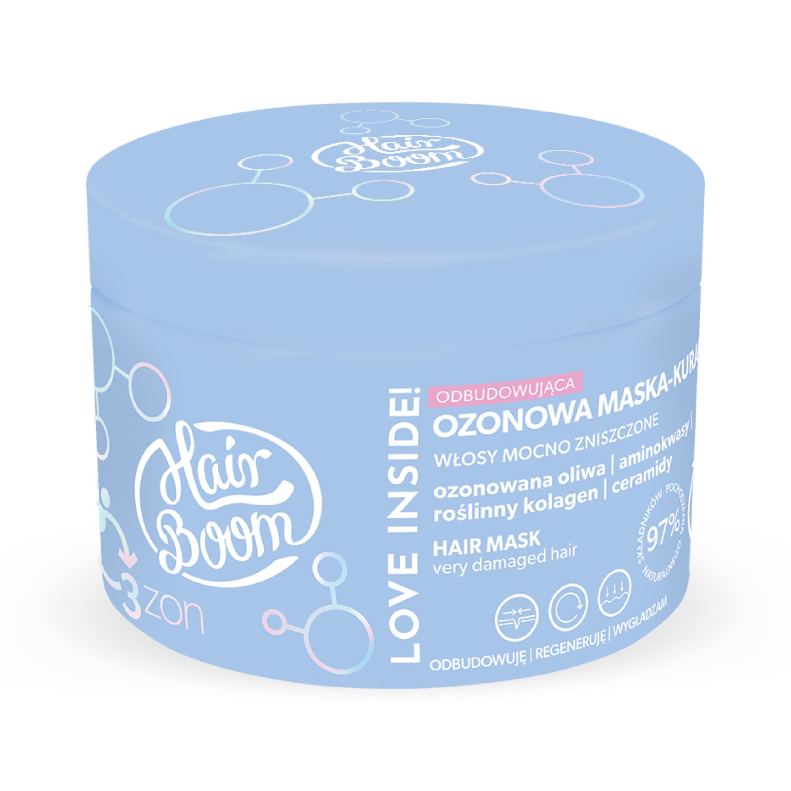 Odbudowująca ozonowa maska - kuracja