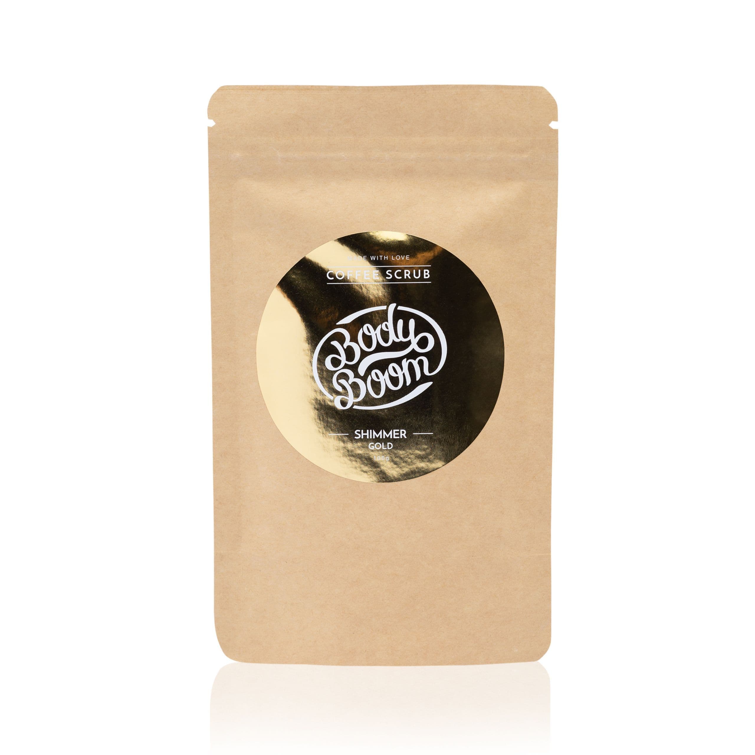Peeling kawowy - Shimmer Gold