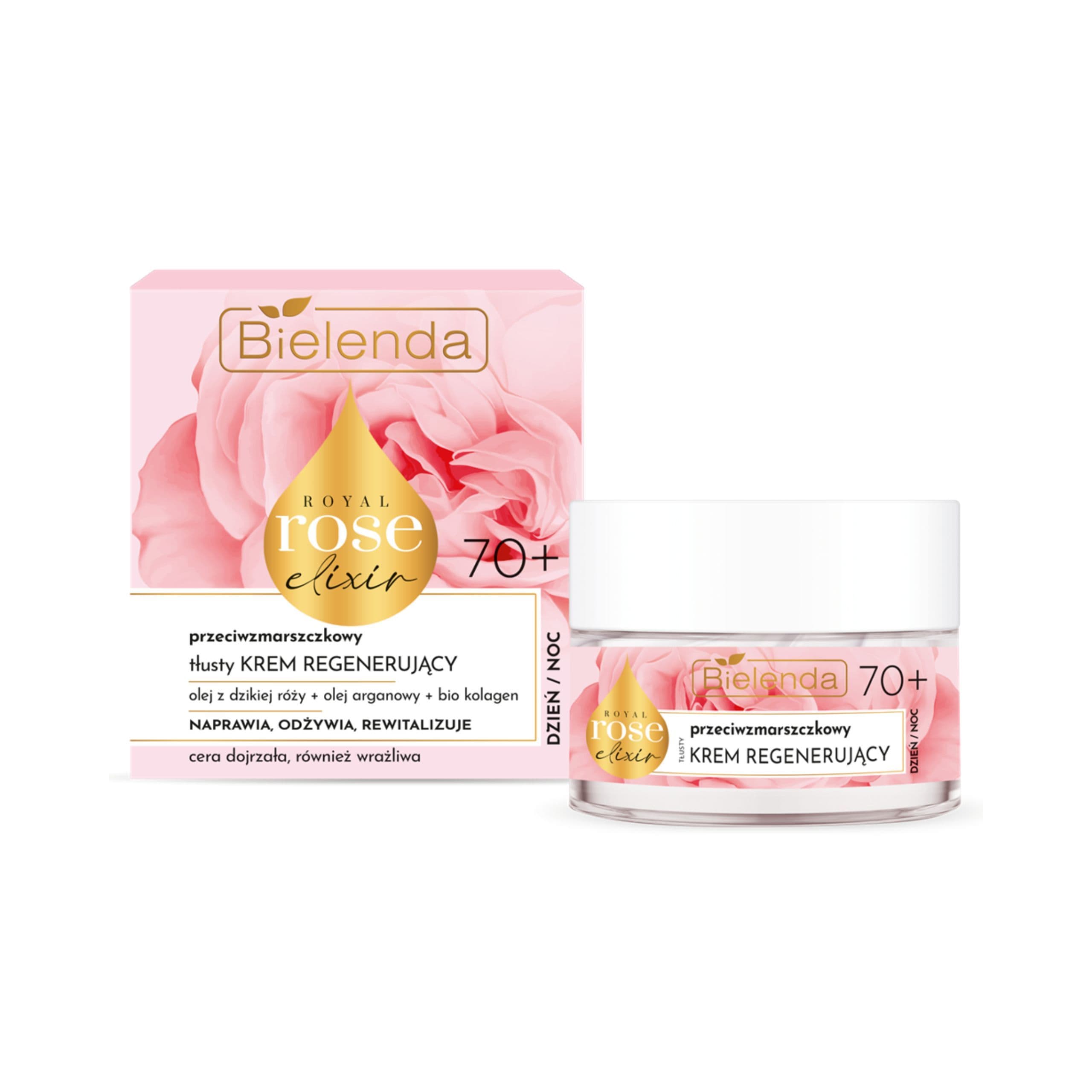 Royal Rose Elixir krem regenerujący przeciwzmarszczkowy 70+