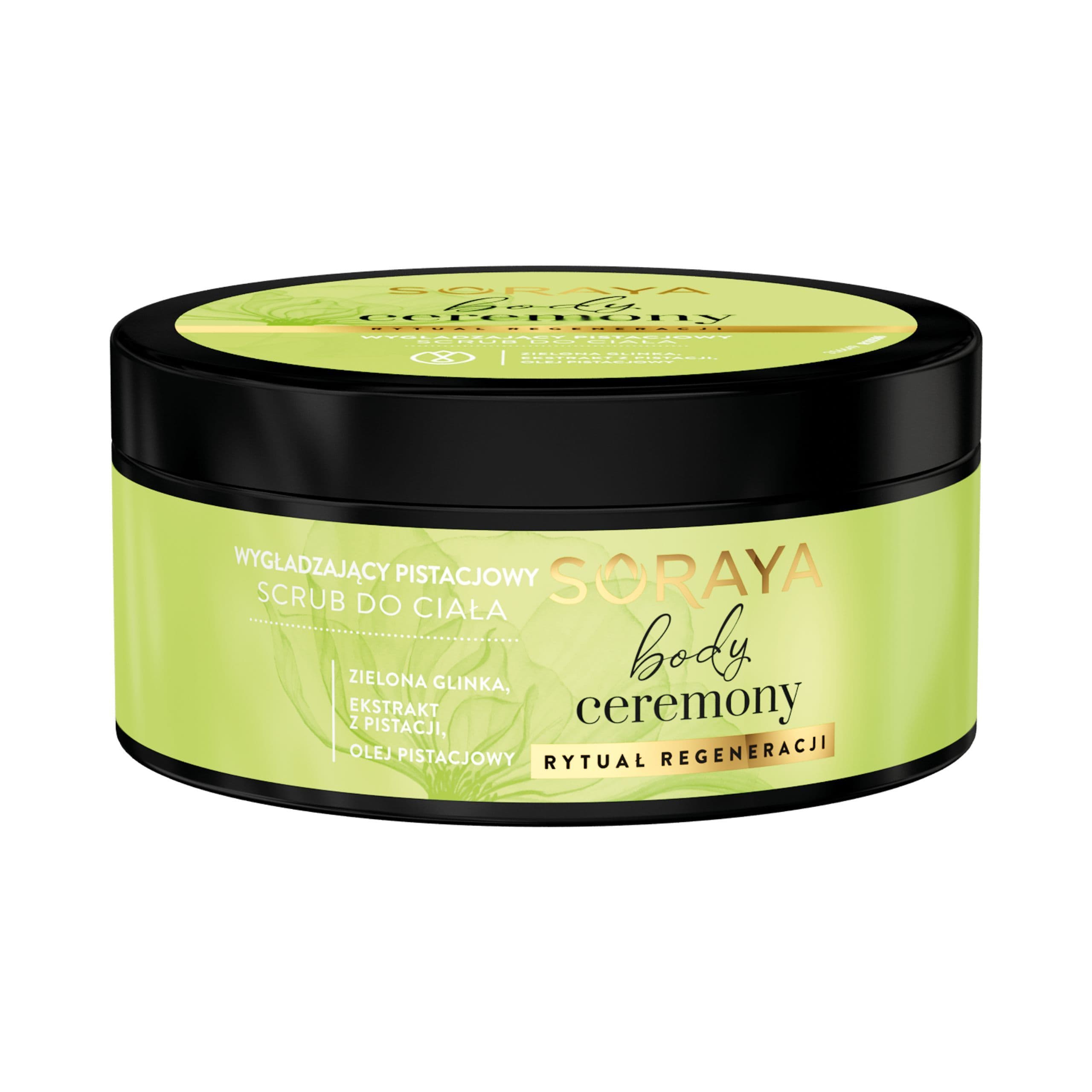 Wygładzający pistacjowy scrub do ciała