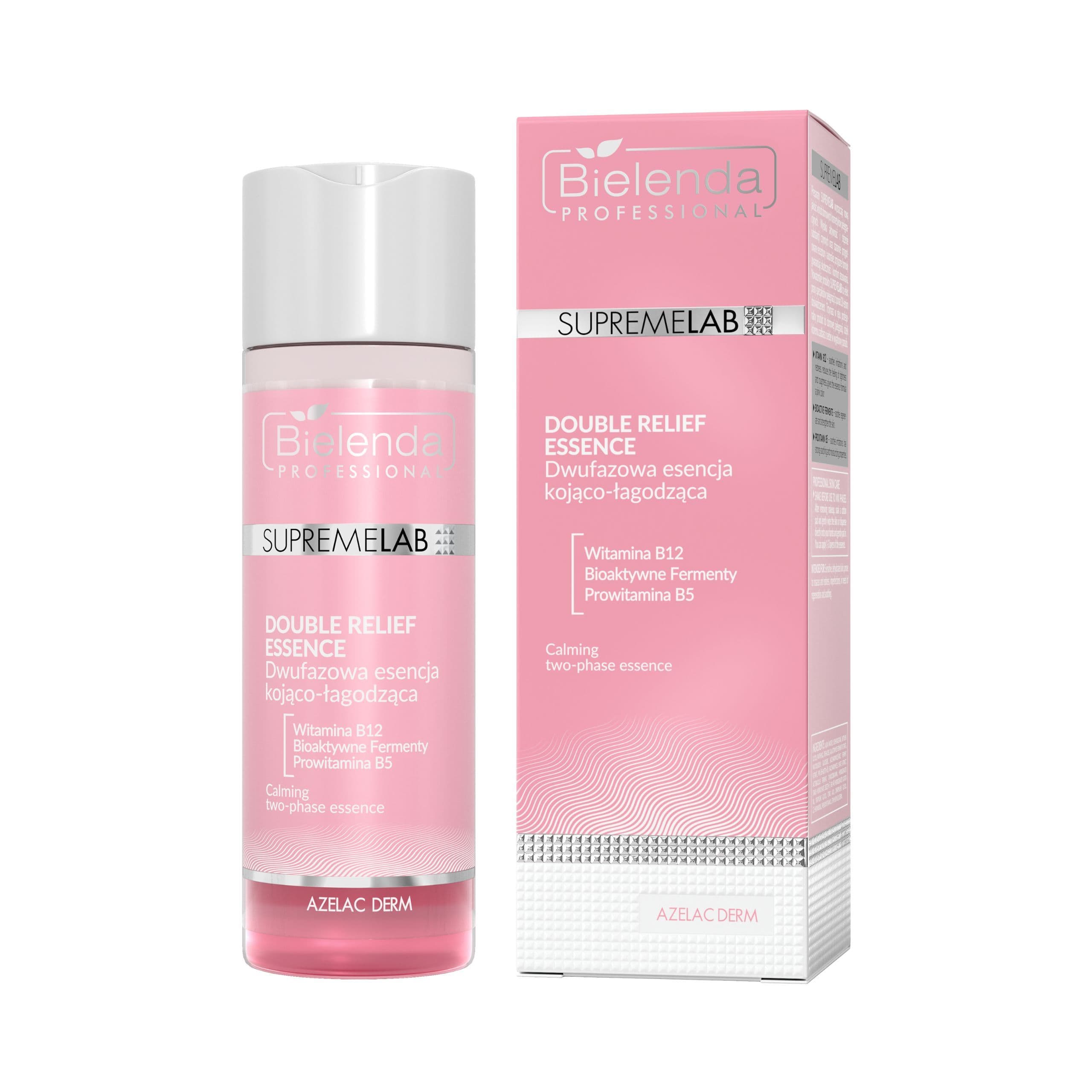 Double Relief Essence Dwufazowa esencja kojąco-łagodząca