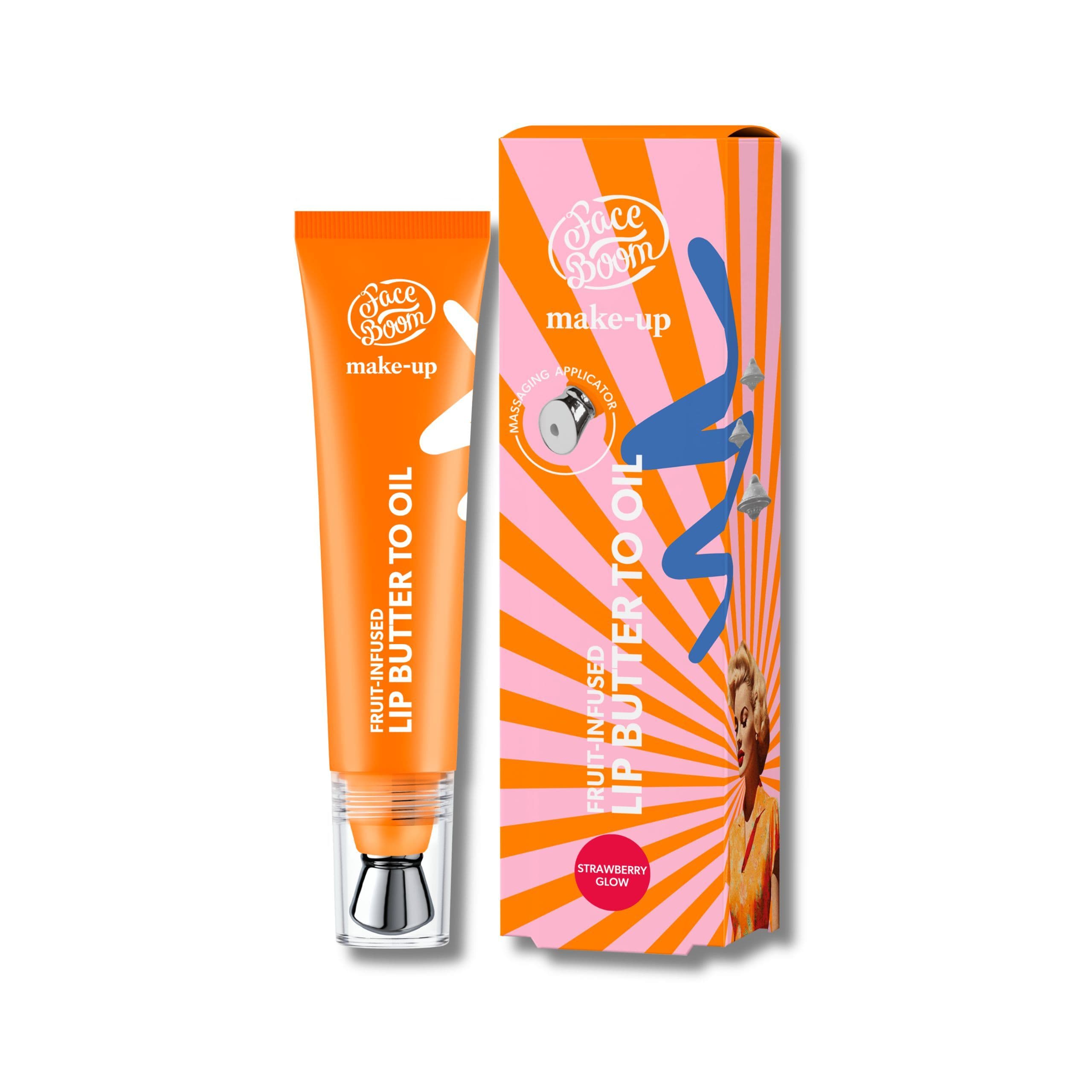 Fruit-infused lip butter to oil, 01 Strawberry glow