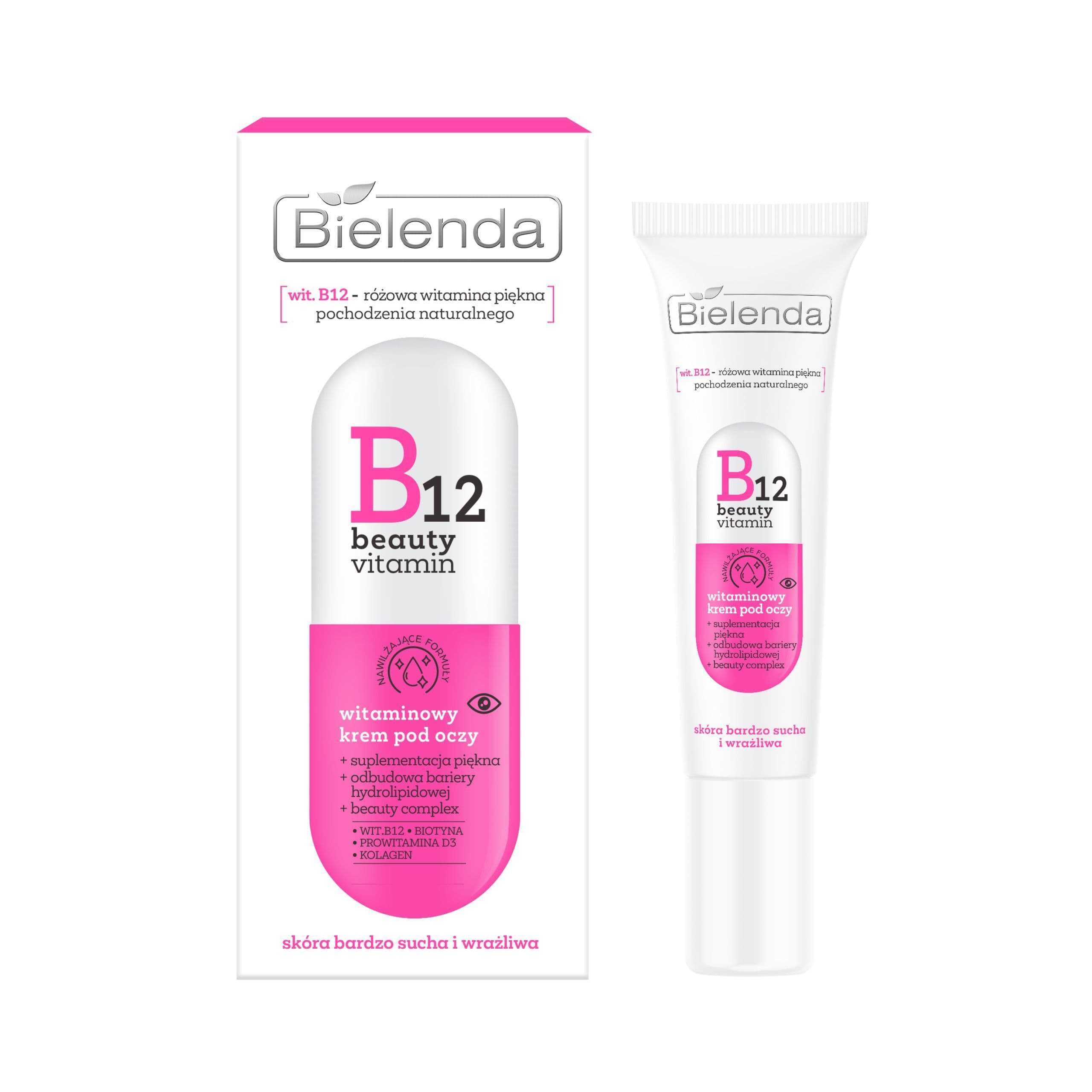 B12 Beauty Vitamin witaminowy krem pod oczy