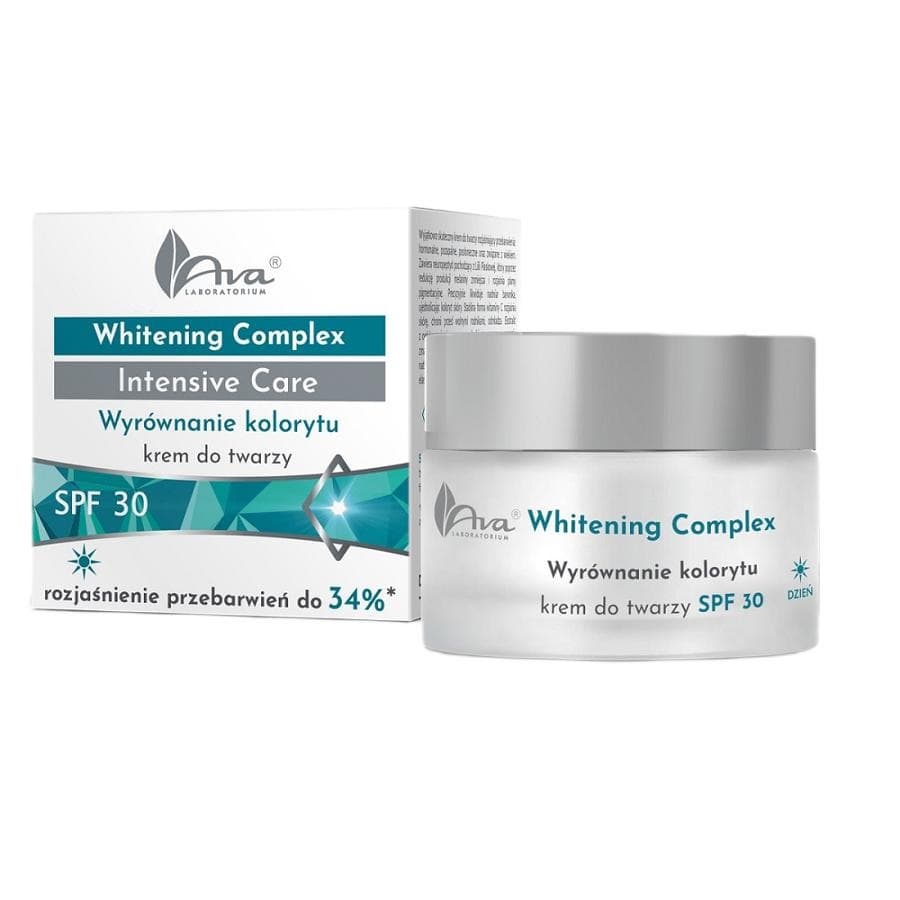 Whitening Complex Intensive Care, wyrównujący koloryt krem do twarzy na dzień SPF30