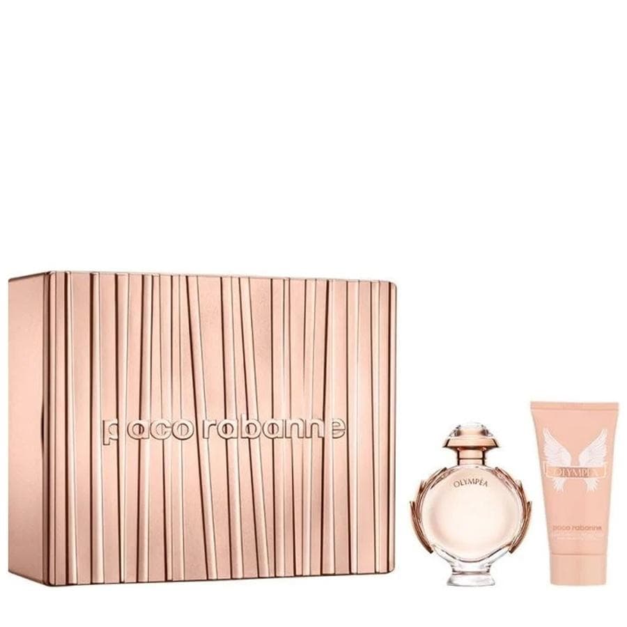 Rabanne Olympéa – zestaw balsam do ciała 75 ml + woda perfumowana 50 ml