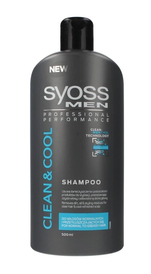 Men Clean & Cool szampon do włosów normalnych i przetłuszczających się