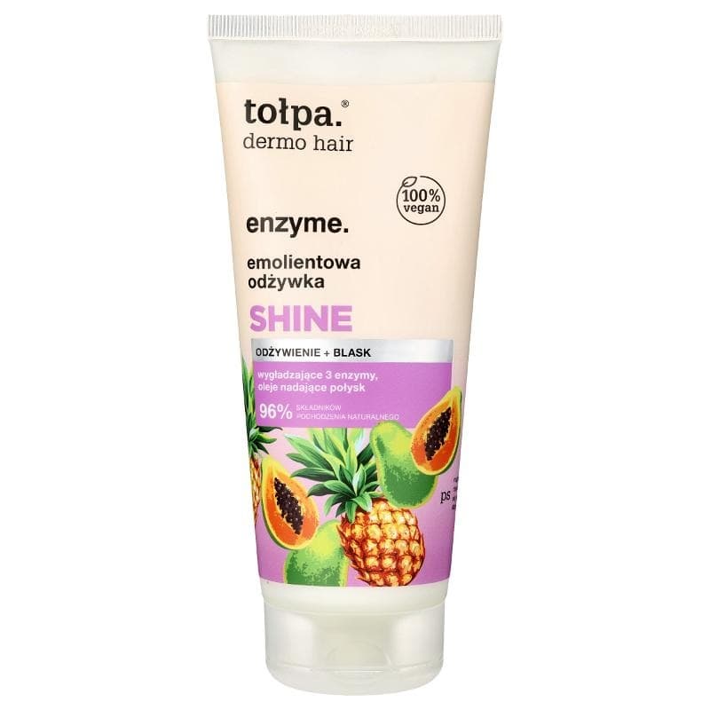 Dermo Hair Enzyme, odżywka emolientowa do włosów - odżywienie i blask