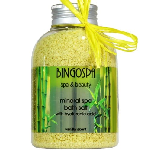 Spa & Beauty - Mineral Spa Bath Salt - Mineralna sól do kąpieli z kwasem hialuronowym -