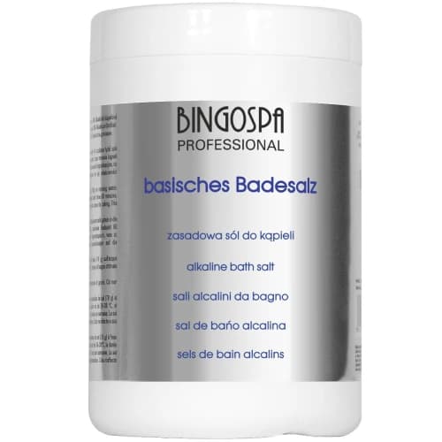 PROFESSIONAL - Alkaline Bath Salt - Zasadowa sól do kąpieli -