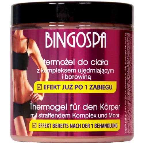 Slim & Strong Thermogel for Body - Termożel do ciała z kompleksem ujędrniającym i borowiny -