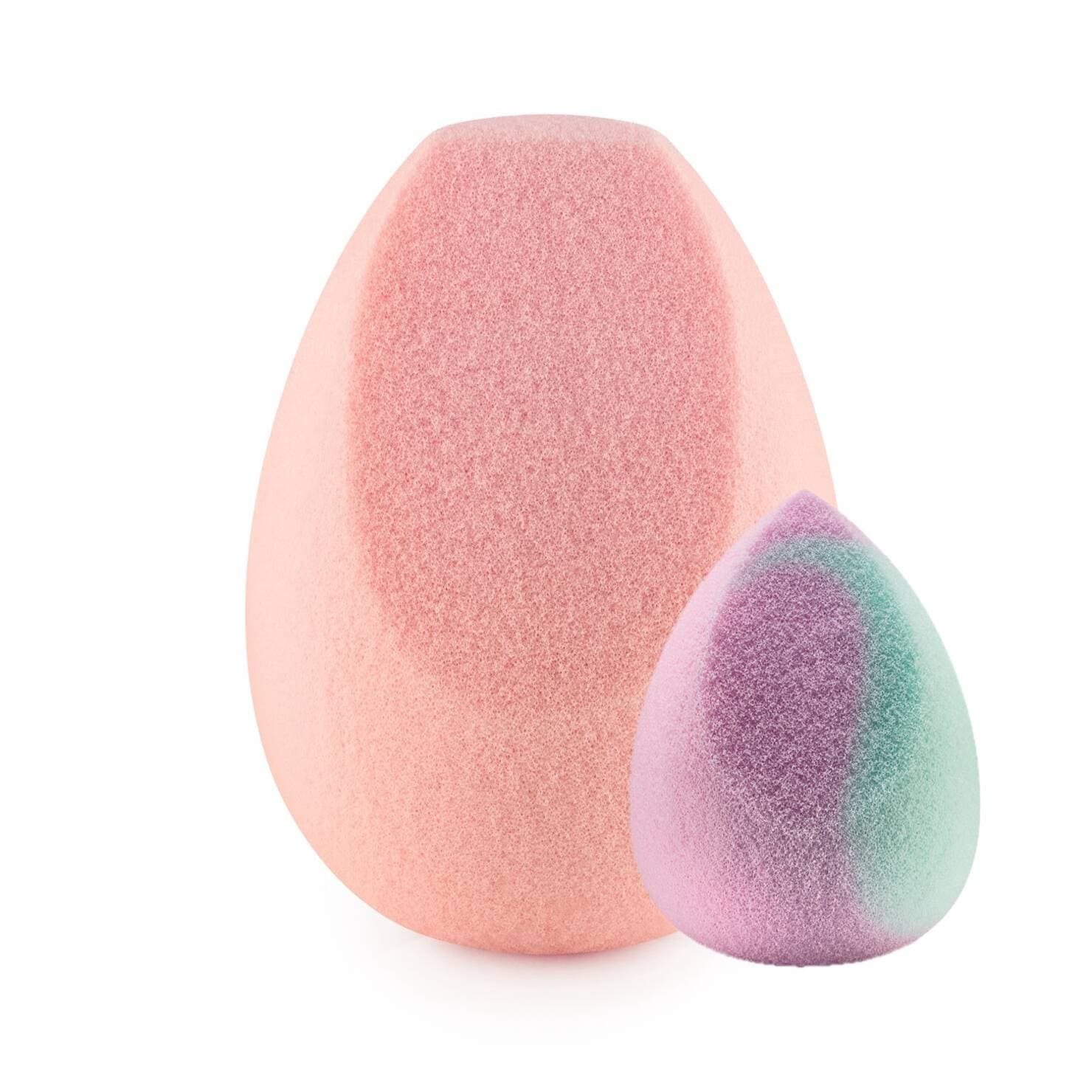 Bohoblender Candy Pink Top Cut Regular + Mini Pastel Cut — zestaw 2 gąbek