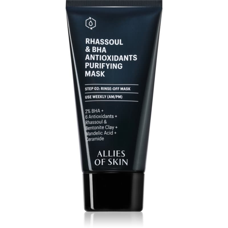 Rhassoul & BHA Antioxidants maseczka głęboko oczyszczająca