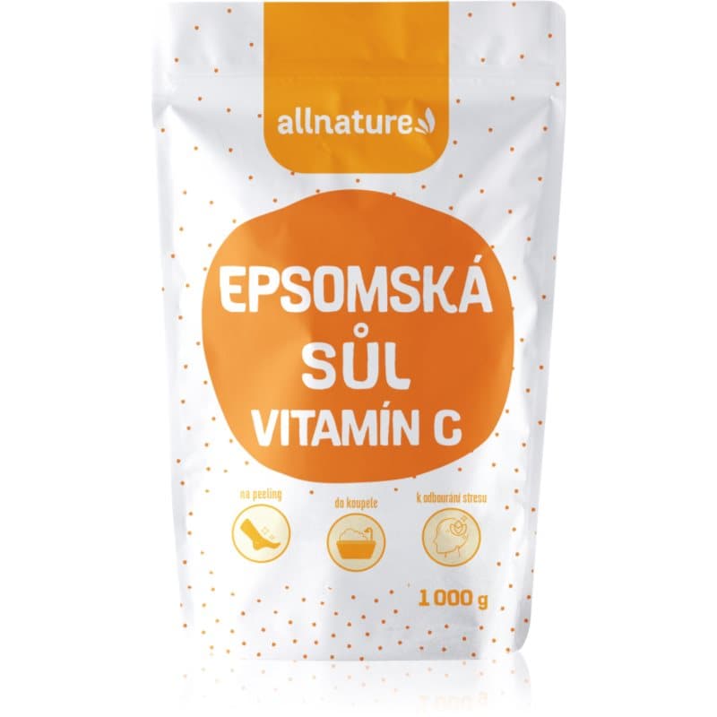 Epsom salt + vitamín C sól do kąpieli z witaminą C