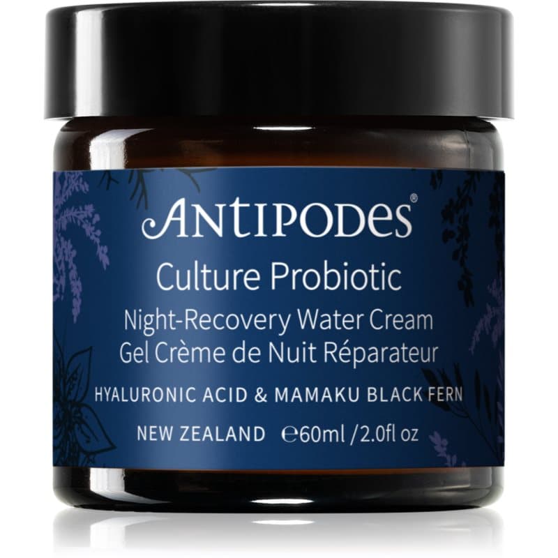 Culture Probiotic Night Recovery Water Cream krem intensywnie rewitalizujący na noc z probiotykami