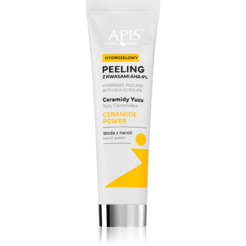Ceramide Power wygładzający żel peelingujący z AHA