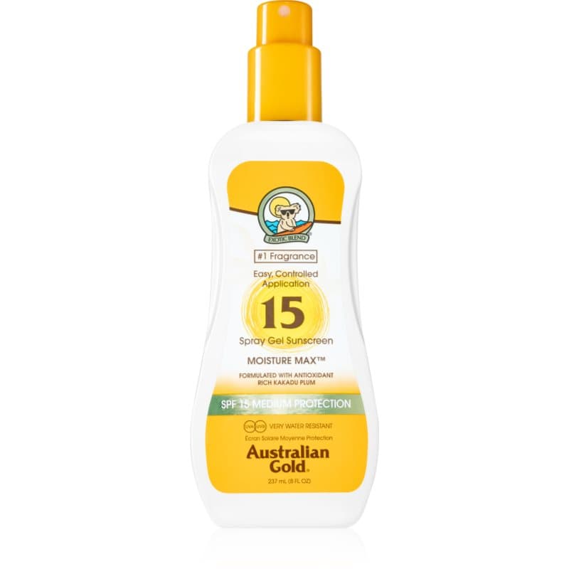 Spray Gel Sunscreen spray ochronny z ochroną przeciwsłoneczną SPF 15