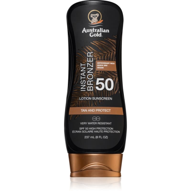 Lotion With Bronzer pielęgnacja ochronna przed promieniami słonecznymi z bronzerem SPF 50