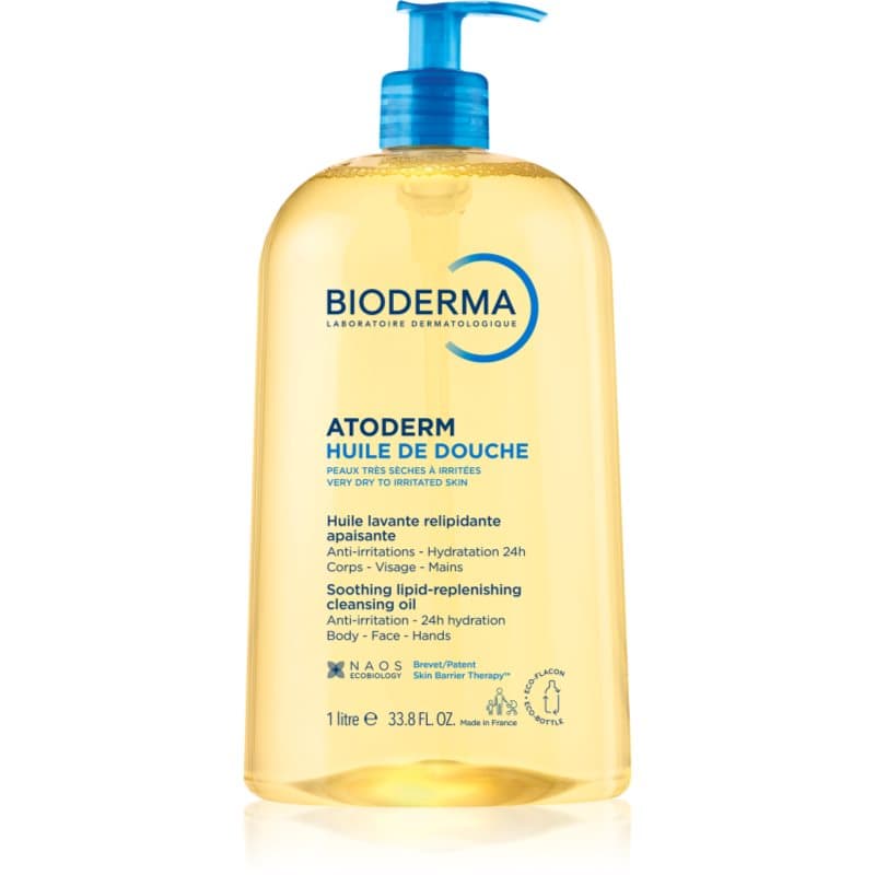 Atoderm Huile de Douche, nawilżający olejek do kąpieli i pod prysznic, od 1 dnia życia