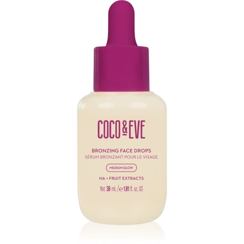Sunny Honey Coco & Eve Bronzing Face Drops (Medium Glow) Samoopalacze
