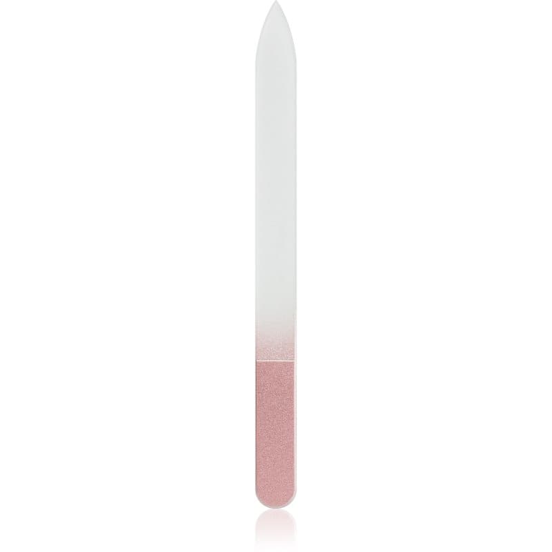 Pink szklany pilniczek do paznokci