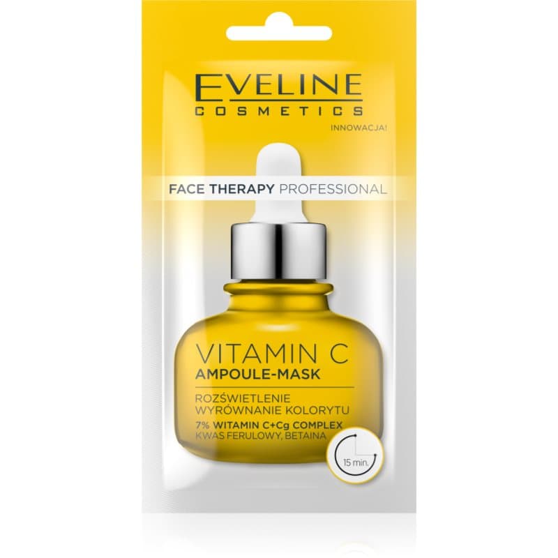 Face Therapy Vitamin C kremowa maseczka z efektem rozświetlającym