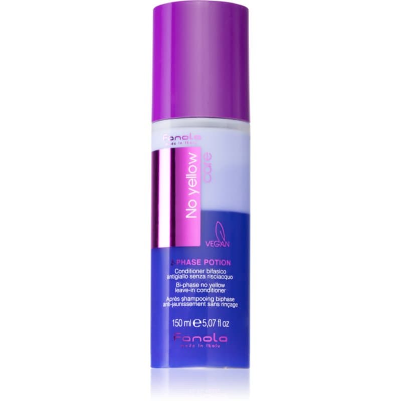 No Yellow 2 phase potion odżywka bez spłukiwania do włosów blond i z balejażem