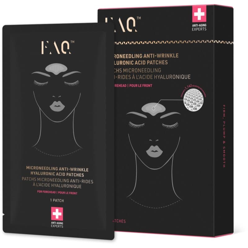 FAQ™ Microneedling Anti-Wrinkle plastry przeciwzmarszczkowe na czoło z kwasem hialuronowym