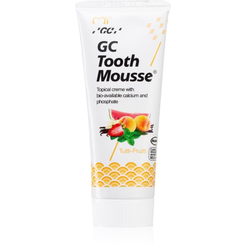 Tooth Mousse remineralizujący krem ochronny do wrażliwych zębów bez fluoru smak Tutti Frutti