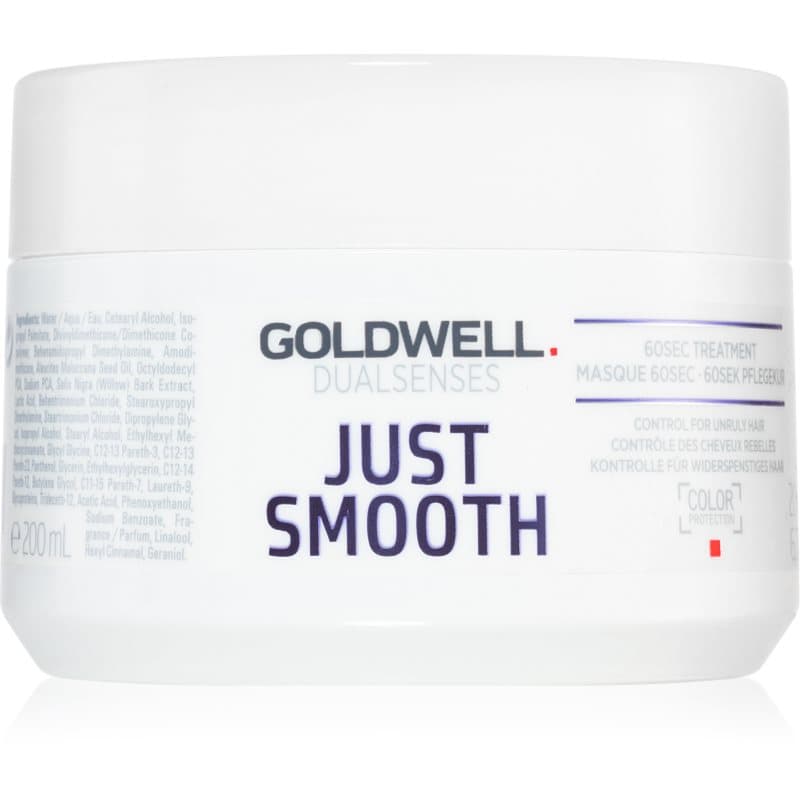 Dualsenses Just Smooth maseczka wygładzająca do włosów trudno poddających się stylizacji