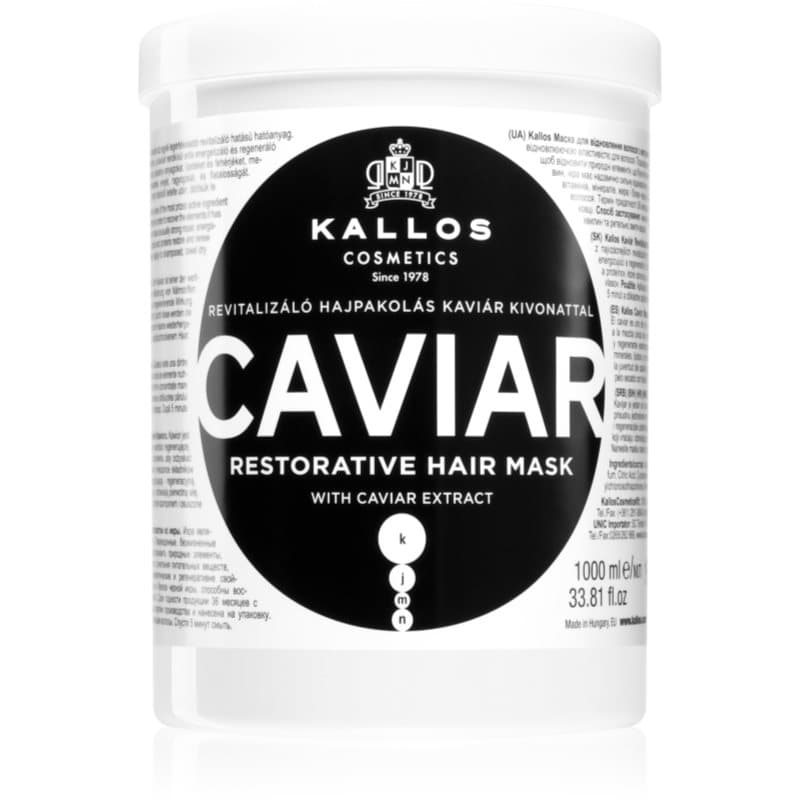 KJMN Caviar Restorative Hair Mask rewitalizująca maska do włosów z ekstraktem z kawioru